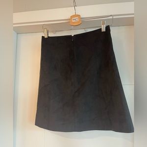 Babaton suede black shirt, like new, size 6